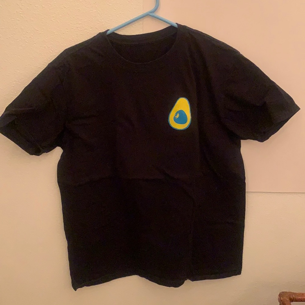 Andy Warhol style avocado graphic T